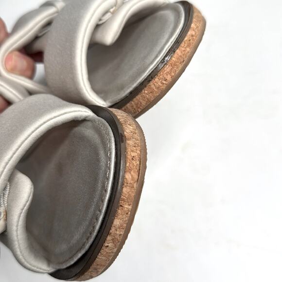 RAG & BONE Parque Cork-Heel Slide Comfort Sandals S-333 Sz 39 EU / 9 US - Picture 4 of 9
